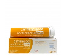 Cinfamucol Acetilcisteína Forte 600mg 20 Comprimidos Efervescentes