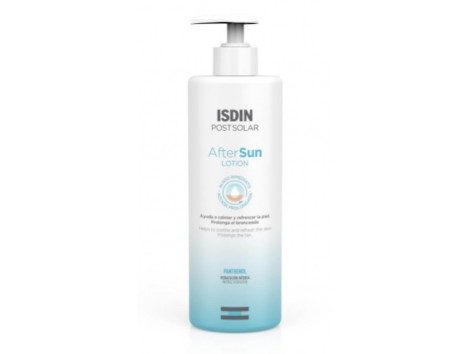 Isdin After Sun lotion hidratante y calmante tamaño familiar 