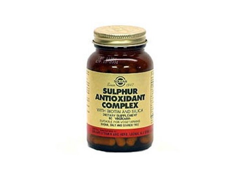 Sulfur Solgar Antioxidant Complex 90 caps. Sulfur Solgar Antioxidant Complex 90 caps.