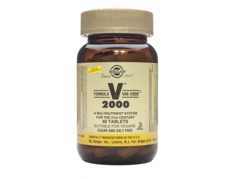Solgar Fórmula VM-2000 60 comprimidos Solgar Fórmula VM-2000 60 comprimidos