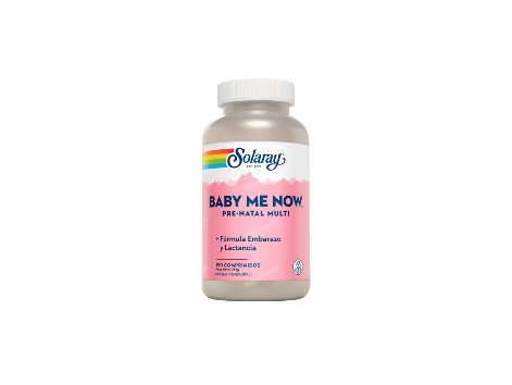 Solaray Baby Me Now. 150 tablets. Solaray