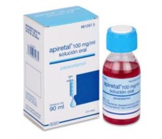 Apiretal 100mg/ml Solución Oral 90 ml Paracetamol