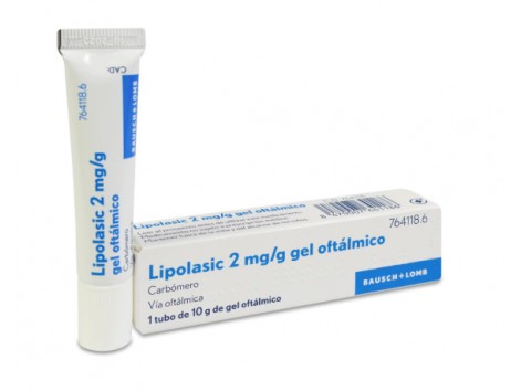 LIPOLAC gel oftámico 10g