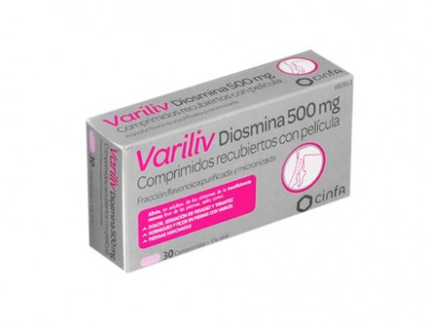 Variliv Diosmina 500 mg 60 Comp.