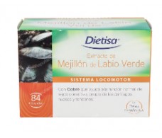 Dietisa MEJILLON DE LABIO VERDE Gemiflor-Super 84 capsules.