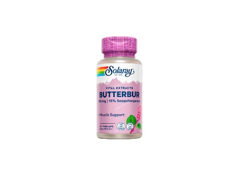 SOLARAY BUTTERBUR (Pestwurz) 50mg. 60cap.veg.