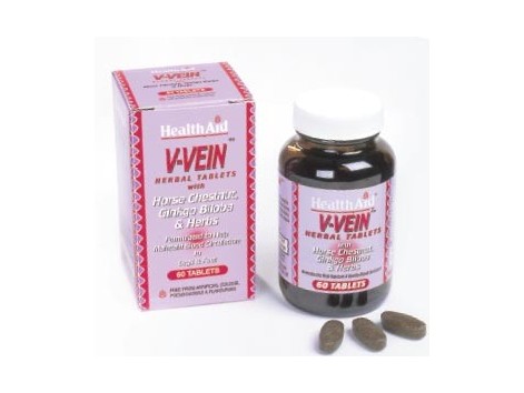 Health Aid V-Vein 60 comprimidos. Health Aid