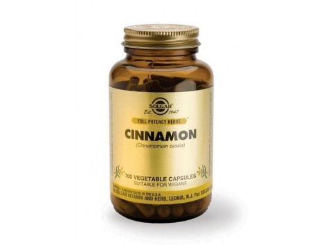 Solgar Cinnamon China. Cinnamon. 100 capsules