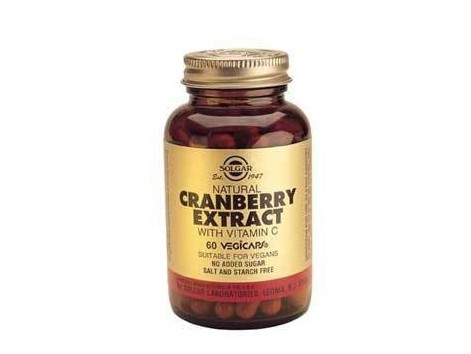 Solgar Arándano Rojo 60 capsulas. Cranberry Extract