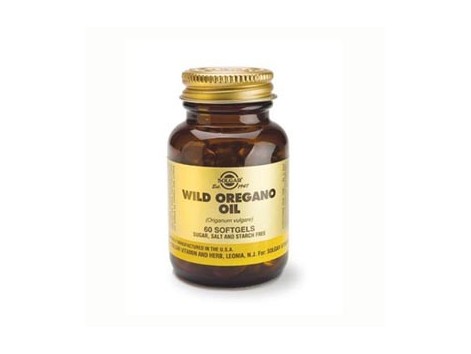 Solgar Wild Oregano Oil. 60 capsules