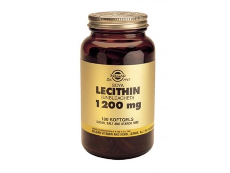 Solgar Soja Lecithin 1360mg. 100 Kapseln