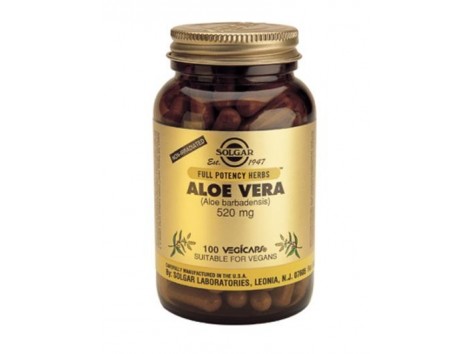 Solgar Aloe Vera Barbadensis 100 capsules Solgar Aloe Vera Barbadensis 100 capsules