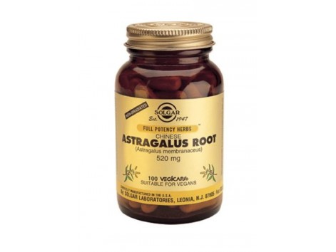 Chinese Solgar Astragalus - Astragalus membranaceus 100 capsules