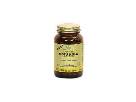 Solgar Gotu Kola - Centella Asiatica. 100 capsules