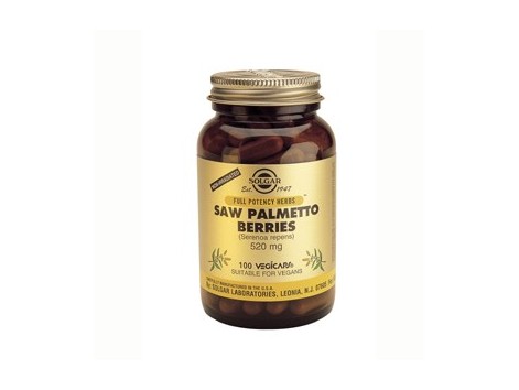 Solgar Sabal - Saw Palmetto Maxima Potencia. 100 capsulas