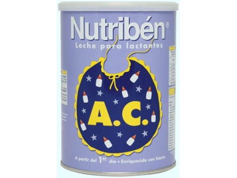 AC Nutriben 800gr. Anti-colic milk from 1 day AC Nutriben 800gr. Anti-colic milk from 1 day