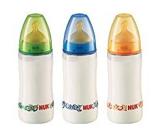 NUK First Choice 300ml Bottle. Latex Teat Size 2L