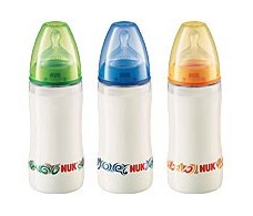 NUK First Choice 300ml Bottle. Silicone Nipple