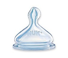 NUK First Choice. Silicone. Size 1S. 2 units