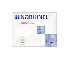 Narhinel recambios del aspirador nasal. 10 recambios