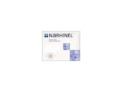 Narhinel recambios del aspirador nasal. 10 recambios