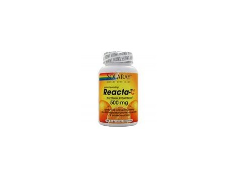 Solaray Reacta C 500mg. 60 capsules. Solaray