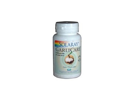 Solaray Garlicare 10.000mcg. 60 comprimidos. Ajo de Solaray