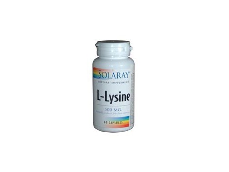 Solaray L-Lysine 500mg. 60 Kapseln. Solaray