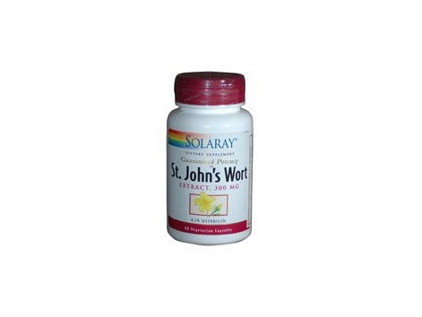 Solaray St. John's Wort - Hypericum. 60 capsules. Solaray