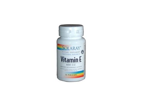 Solaray Vitamin E 400 UI. 50 Kapseln. Solaray