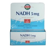 KAL NADH 5mg. 30 tablets. KAL - Solaray