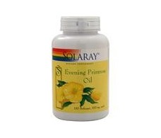 Solaray Evening Primrose Oil - Aceite de Primula. 90 perlas.