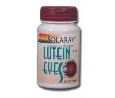 Solaray Lutein Eyes 6mg - Luteína 30 cápsulas. Solaray