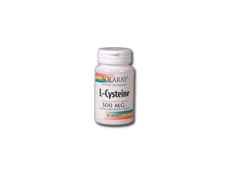 Solaray L-Cysteine ​​- 500mg L-Cysteine. 30 capsules. Solaray