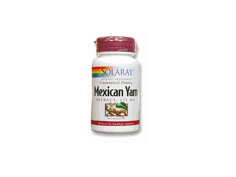 Solaray Mexican Yam 60 capsules Solaray