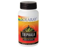 Solaray Triphala 500mg. 90 cápsulas. Ayurveda de Solaray