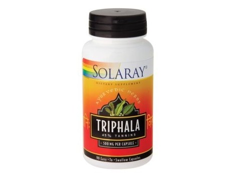 Solaray Triphala 500mg. 90 cápsulas. Ayurveda de Solaray