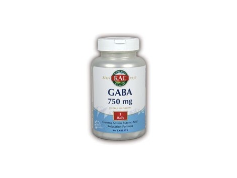 KAL GABA 750mg. KAL. 90 comprimidos