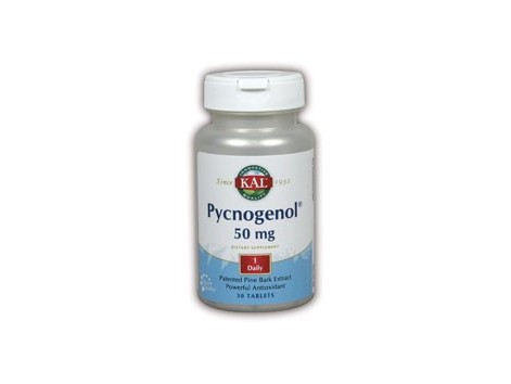 KAL Pycnogenol 50mg. KAL. 60 comprimidos