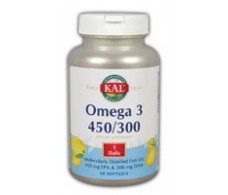 KAL Omega 3 450/300 60 pearls. KAL