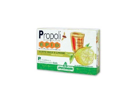 Epid Geschmack Honig und Zitrone. 20 Tabletten. Specchiasol