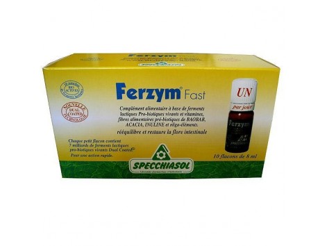 Ferzym Fast. 10 Blasen von 8ml. Specchiasol