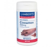 Lamberts Cinnamon 2500mg. 60 tablets. Lamberts