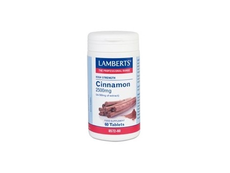 Lamberts Canela 2500mg. 60 tabletas. Lamberts