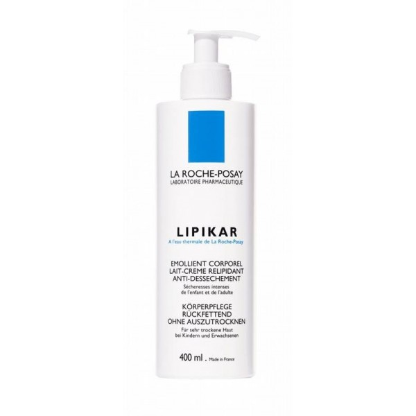 Lipikar Emollient 400ml. La Roche Posay FARMACIA INTERNACIONAL