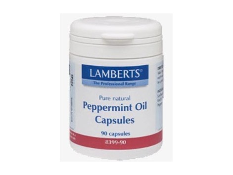 Lamberts Peppermint Oil 50mg. 90 capsules. Lamberts