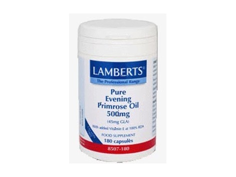 Evening Primrose Oil 500mg. 180 capsules. Lamberts