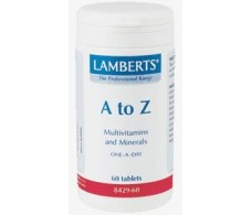 Lamberts A to Z Multi 60 comprimidos.