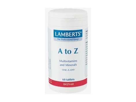 Lamberts A to Z Multi 60 comprimidos.