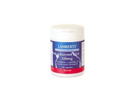 Lamberts Co-Enzima Q10  100mg. 60 cápsulas. Lamberts